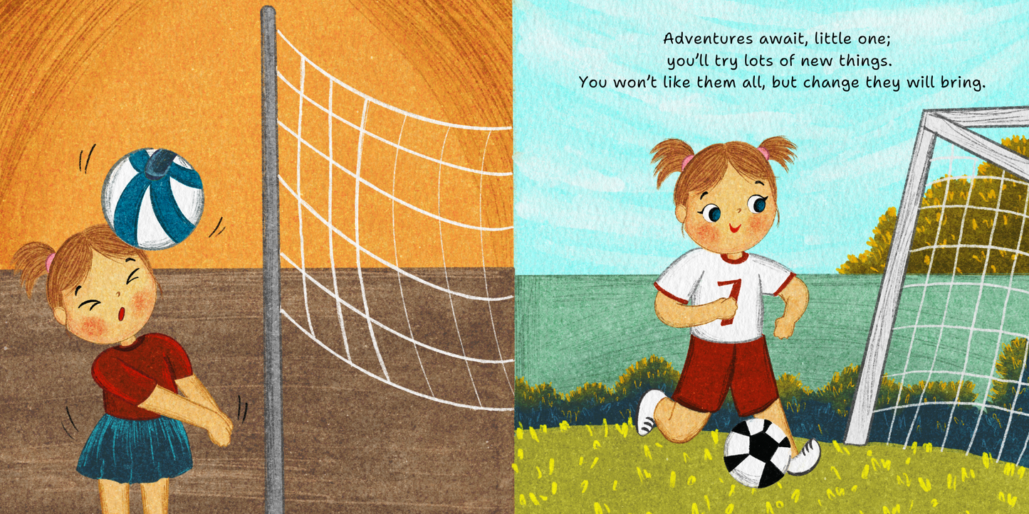 Adventures Await, Little One!: Keepsake Gift Book for New Babies, Toddlers, First Birthdays and Graduations