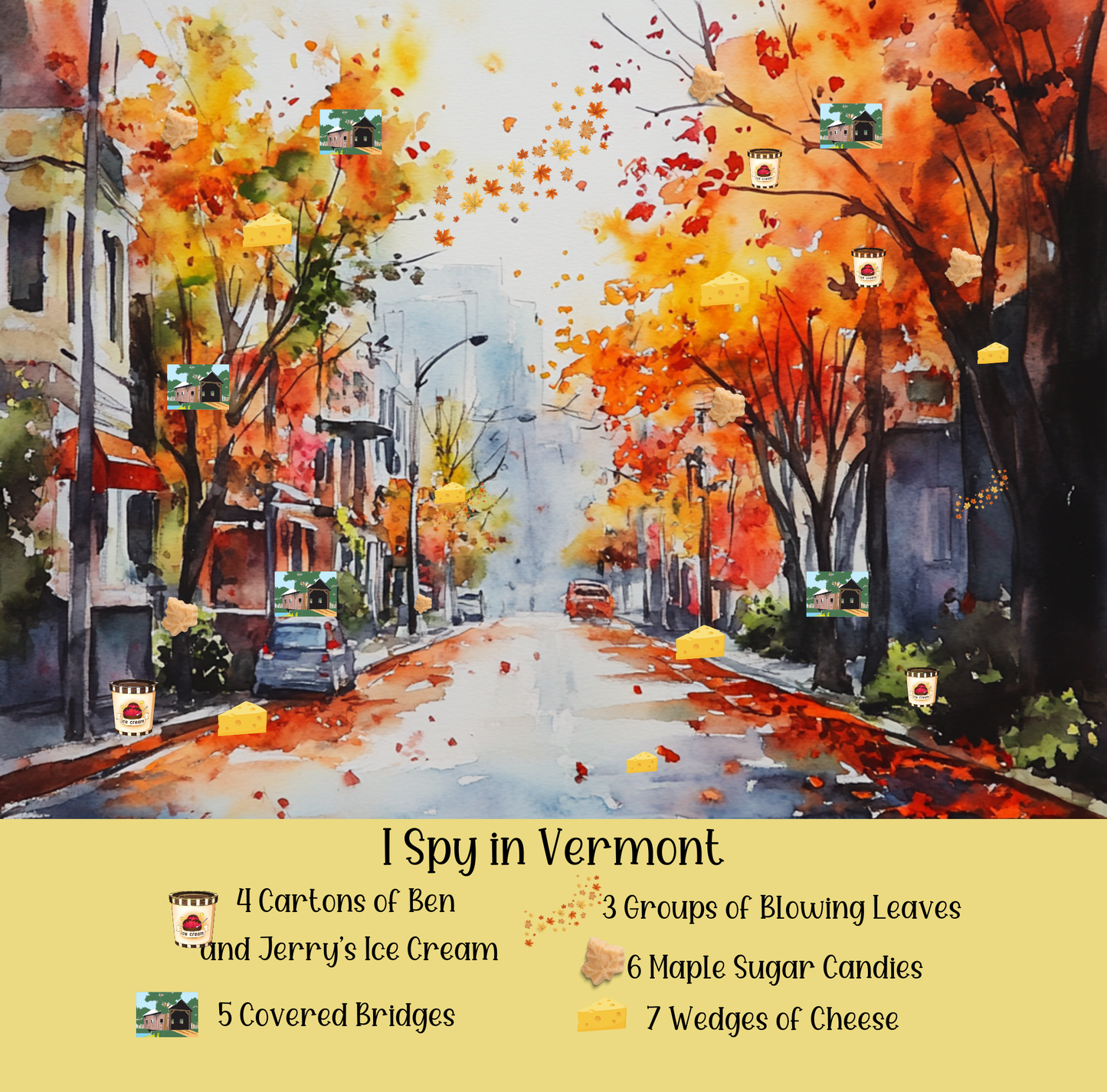 I Spy New England!: Spot the hidden items that make each New England State unique! It's a WICKED good time!