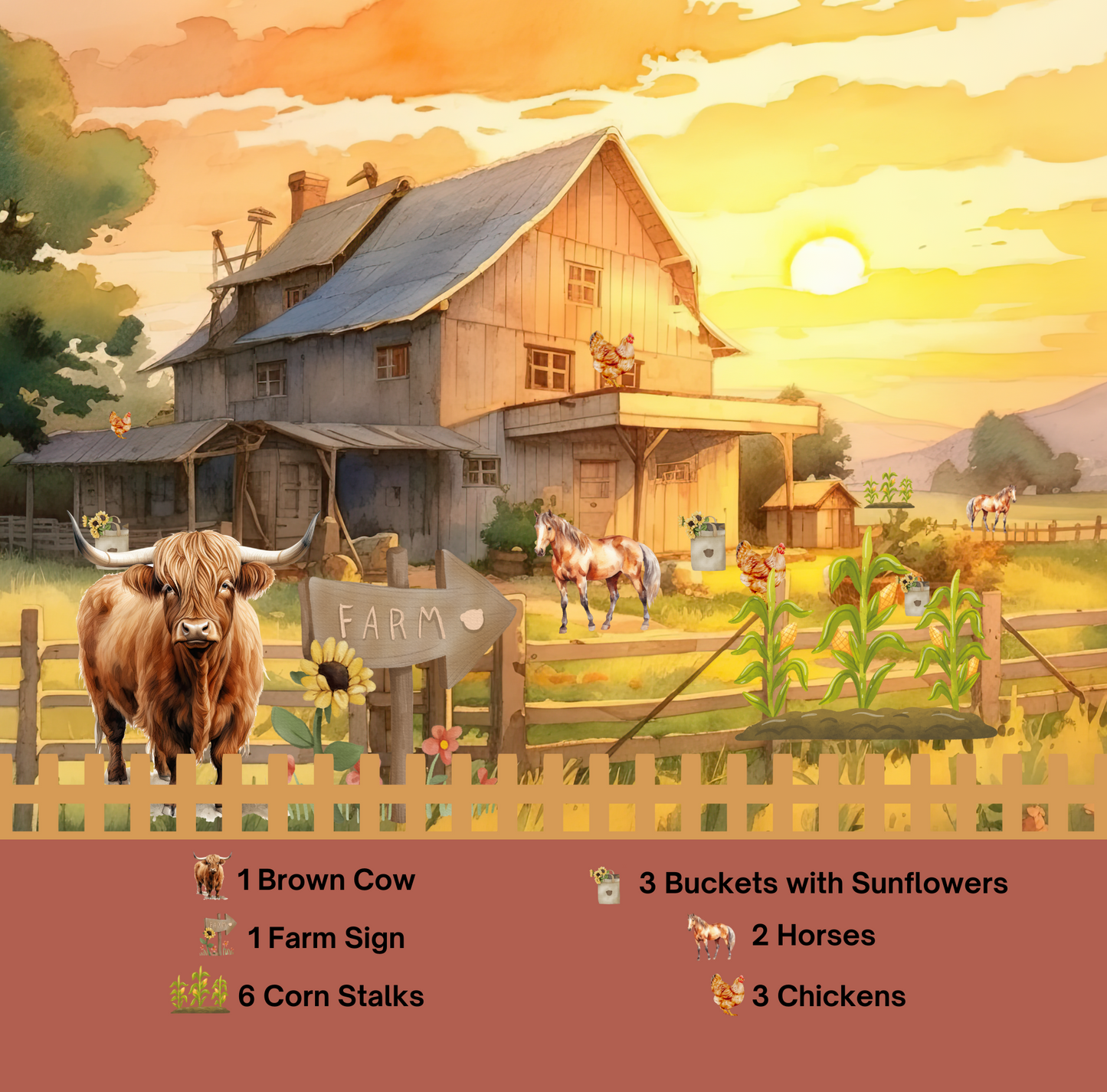 I Spy on the Farm: I Spy Farm and Animal Puzzle Book for ages 2-4