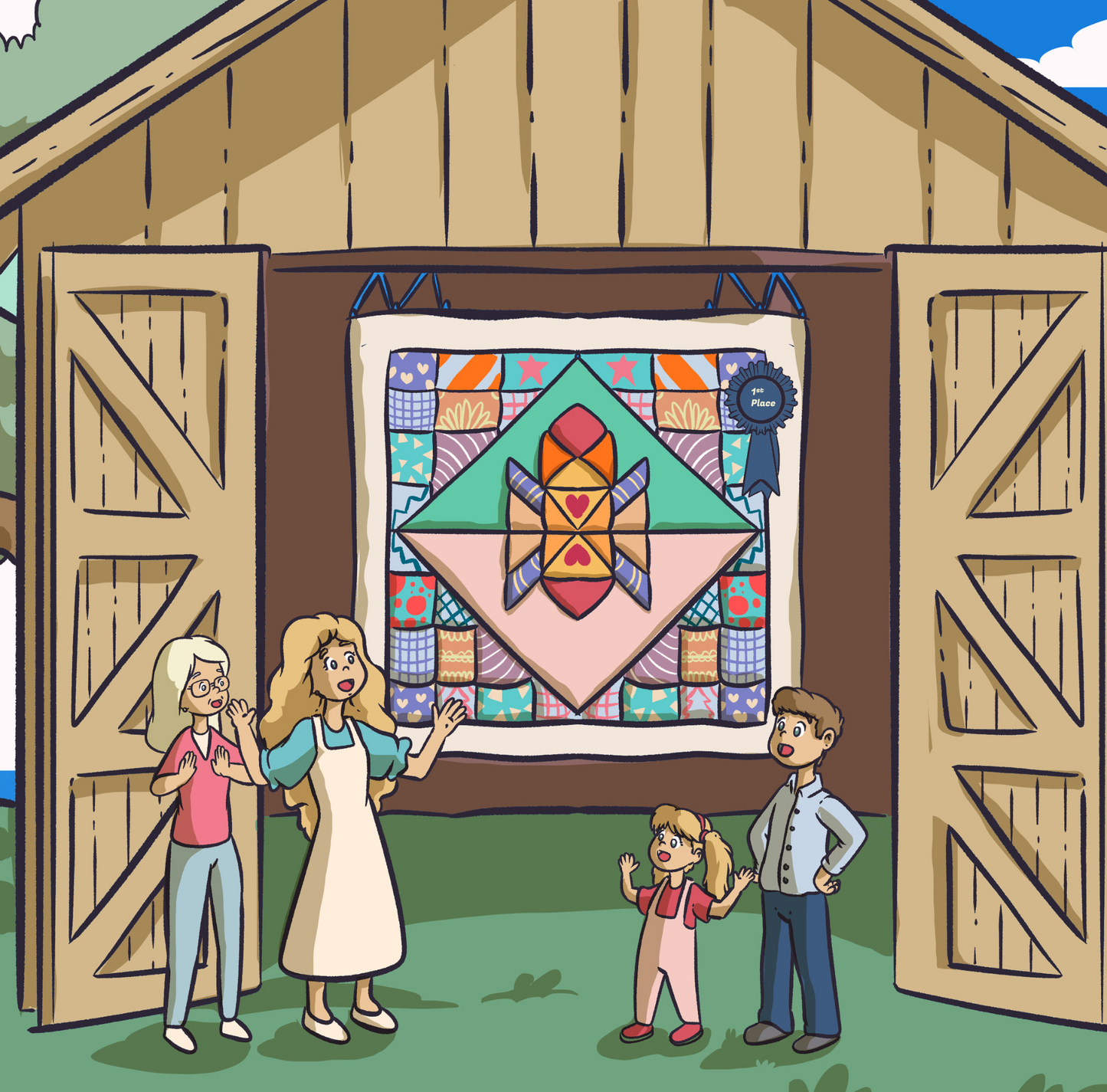 Stitch by Stitch: A Quilt of Love