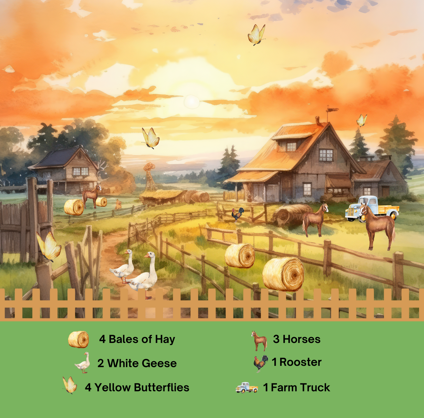 I Spy on the Farm: I Spy Farm and Animal Puzzle Book for ages 2-4