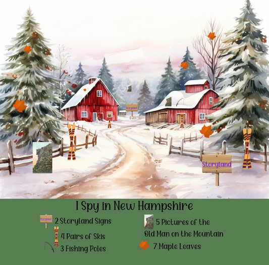 I Spy New England!: Spot the hidden items that make each New England State unique! It's a WICKED good time!