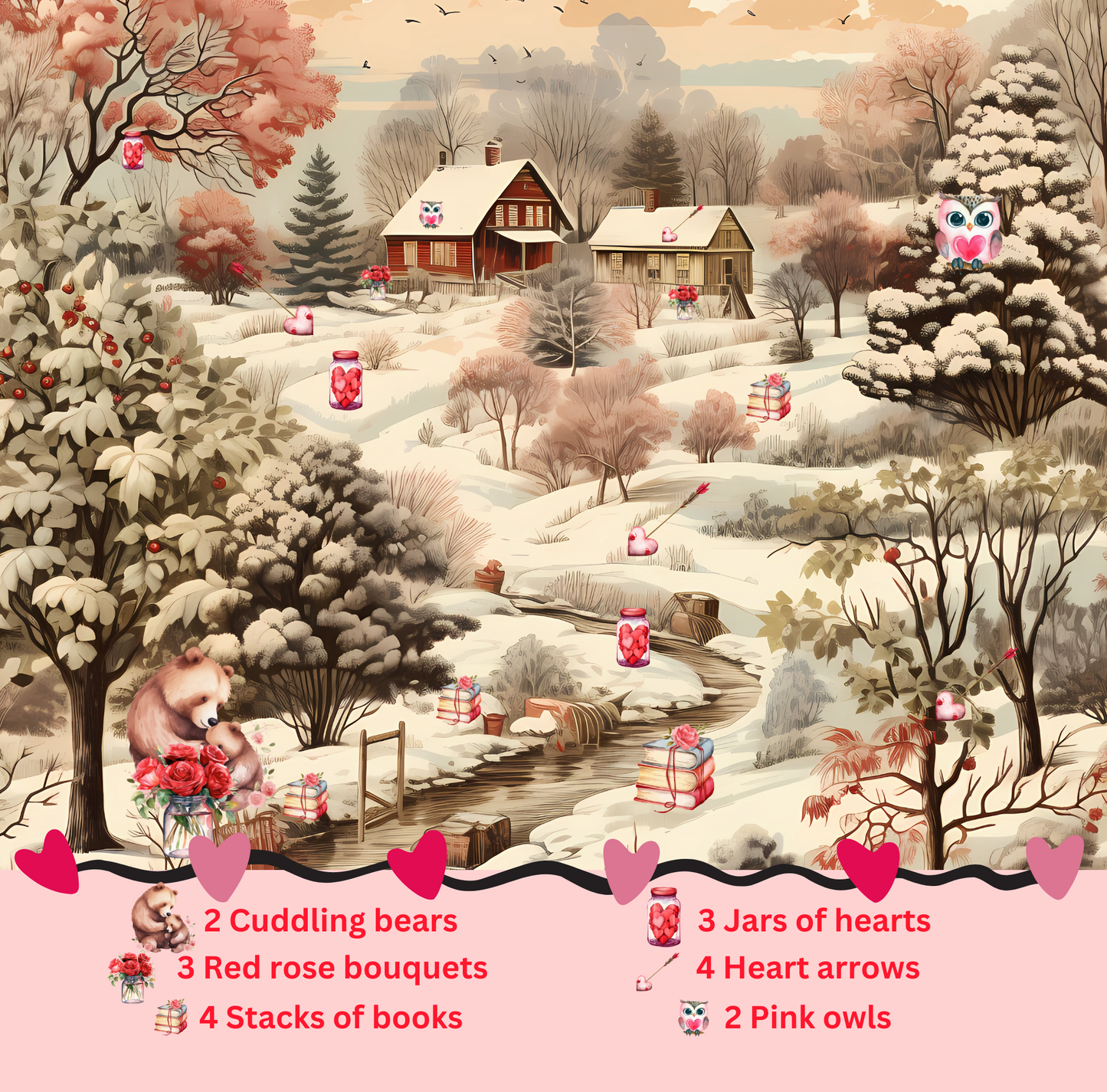 I Spy on Valentine's Day: A Hidden Picture Book for Ages 2-8!