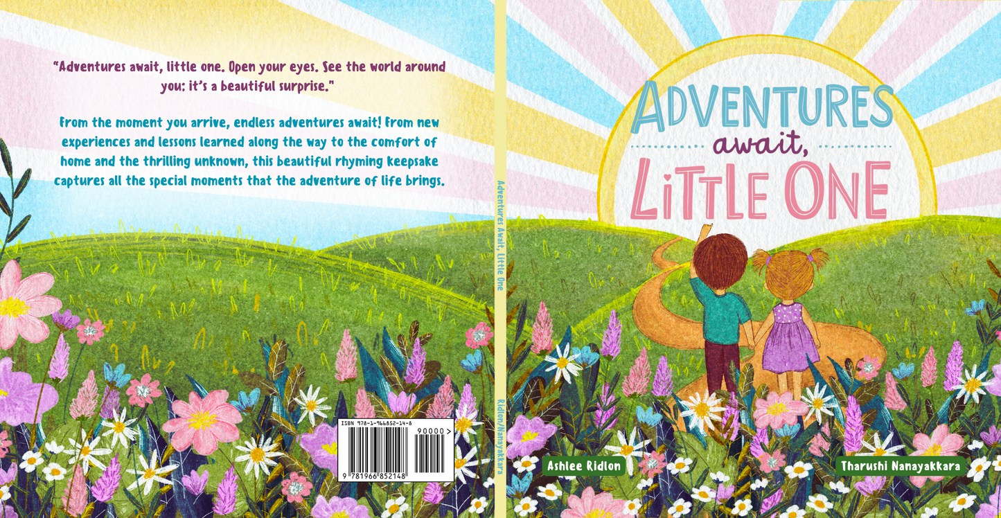 Adventures Await, Little One!: Keepsake Gift Book for New Babies, Toddlers, First Birthdays and Graduations