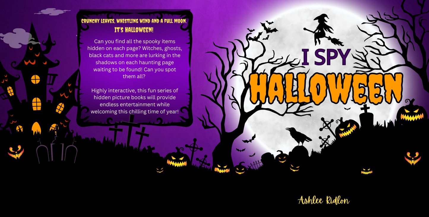 I Spy Halloween: Interactive search and find for kids 2-6