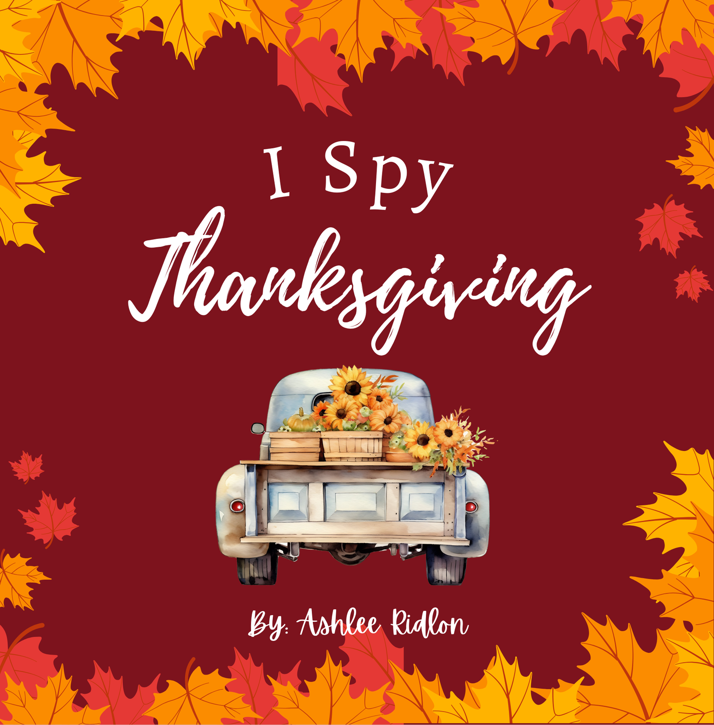 I Spy on Thanksgiving Day I Spy book for ages 1-8!