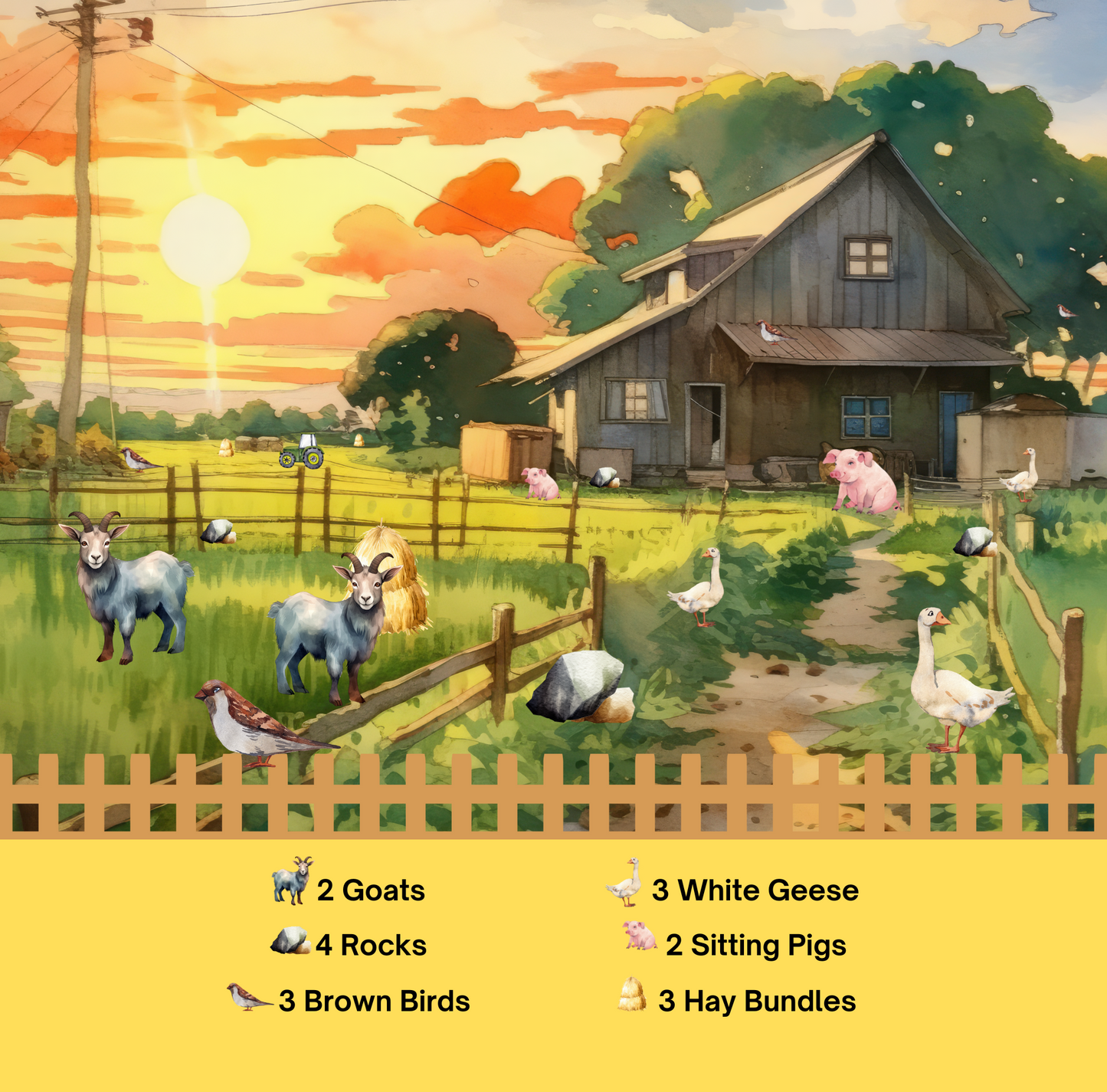I Spy on the Farm: I Spy Farm and Animal Puzzle Book for ages 2-4