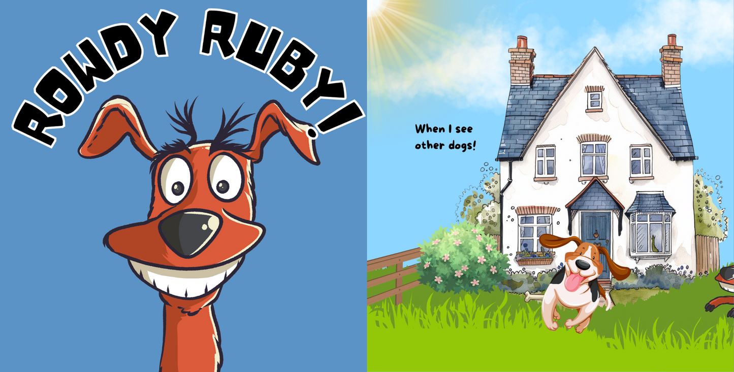 Rowdy Ruby!: A Funny and Interactive Book for ages 2-8!
