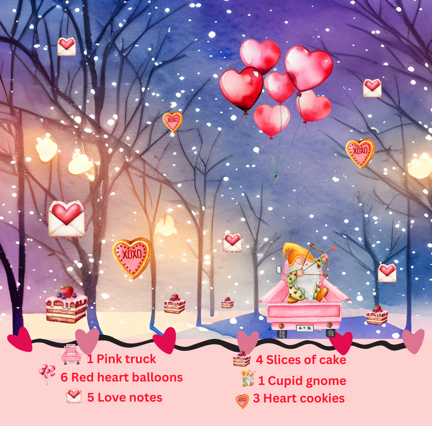 I Spy on Valentine's Day: A Hidden Picture Book for Ages 2-8!