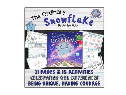 The Ordinary Snowflake Digital Learning Resource