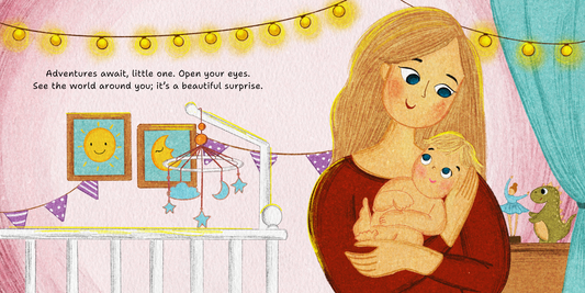 Adventures Await, Little One!: Keepsake Gift Book for New Babies, Toddlers, First Birthdays and Graduations