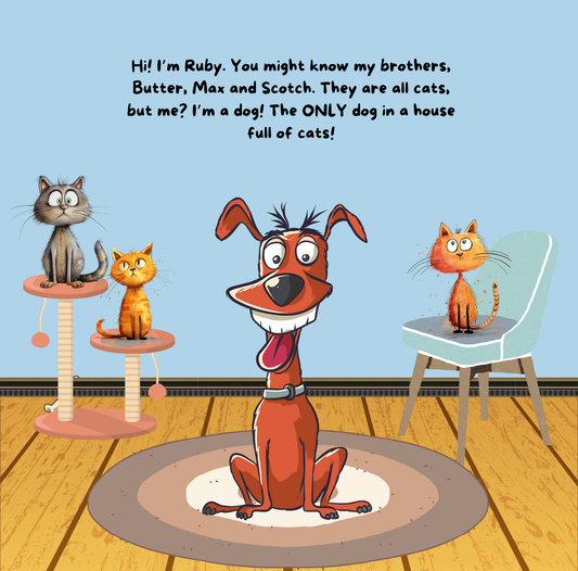 Rowdy Ruby!: A Funny and Interactive Book for ages 2-8!