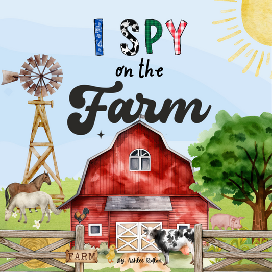I Spy on the Farm: I Spy Farm and Animal Puzzle Book for ages 2-4